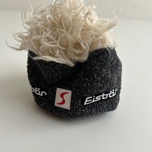 EISBAR Unisex Winter Ski Snow Furry Hat One Size Beanie Hair Fleece Blonde Hair